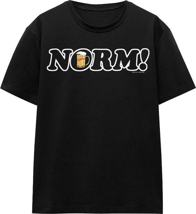 Actual product image Cheers Unisex Adult Norm! T-Shirt (L)