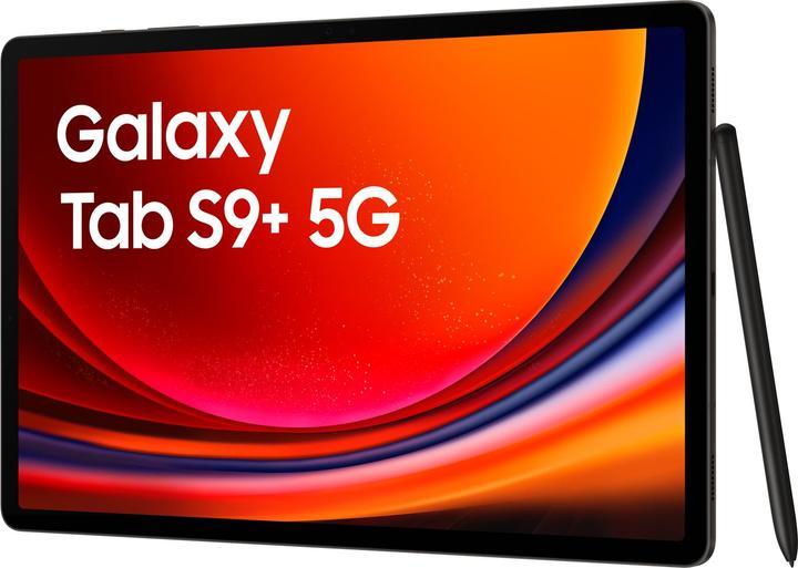 Produktbild Samsung Galaxy Tab S9+ (5G, 12.40", 512 GB, Graphite Grey)