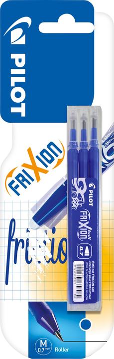 Immagine prodotto Pilot Set di 3 ricariche Frixion blu (Mine di ricambio, Blu, 0.40 mm)