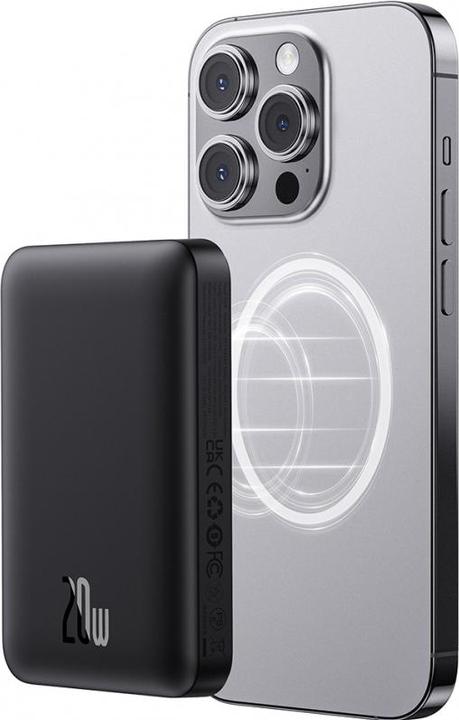 Immagine prodotto Baseus Magnetic Mini Air Powerbank (10000 mAh, 20 W, 37 Wh)