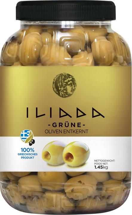 Produktbild Iliada Grüne Oliven entsteint (1561 g)