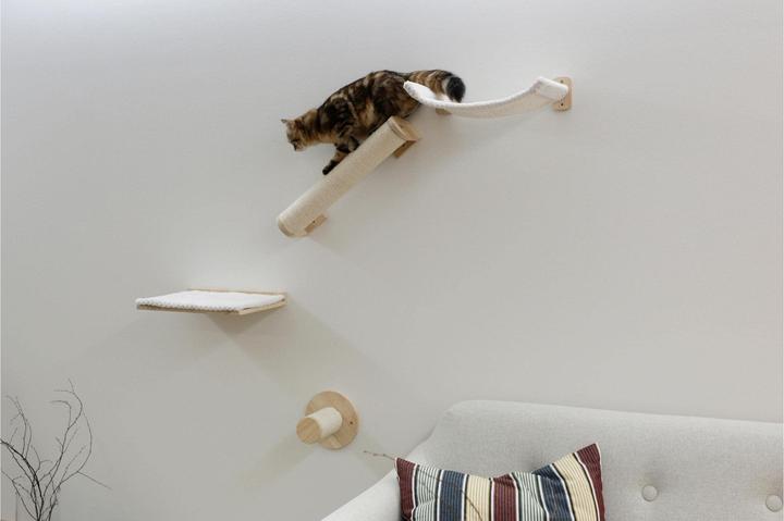 Image du produit Kerbl Mur d'escalade Alps (50 cm, Blanc, Nature)