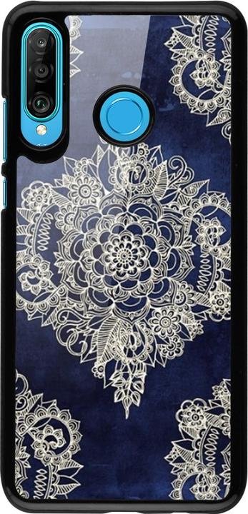 Actual product image PhoneLook Cover Cream Flower Moroccan (Huawei P30 Lite)