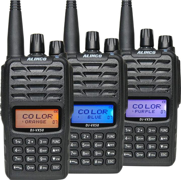 Image du produit Alinco Radio portable amateur DJ VX 50E VHF/UHF (0.01 km)