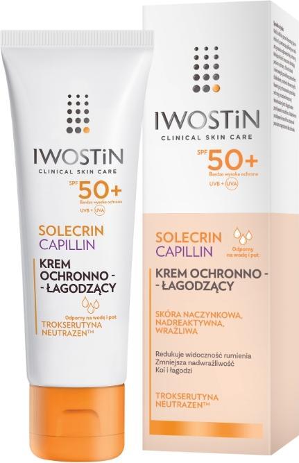Image du produit Iwostin Solcrin Capillin, crème protectrice, SPF 50+, 50 ml (Crème solaire, SPF 50, 50 ml)