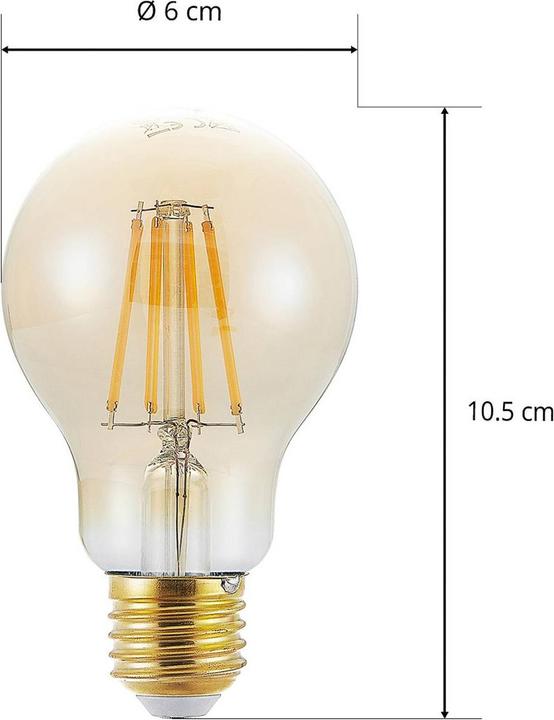 Actual product image Arcchio E27 LED 6,5W (E27, 6.50 W, 650 lm, 1 x, F)