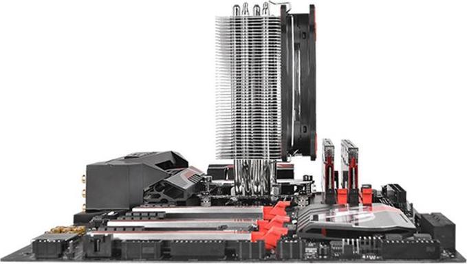 Actual product image Thermaltake Riing Silent 12 Red (159 mm)