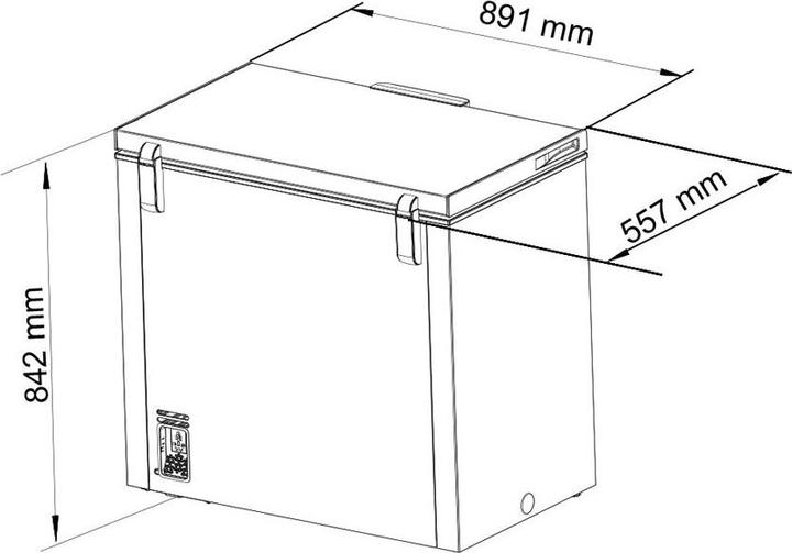 Actual product image Kibernetik Gt200l (Stand-alone, 198 l)
