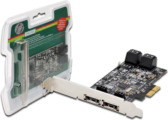 Produktbild Digitus 4-Port SATA 3 PCI-E Karte