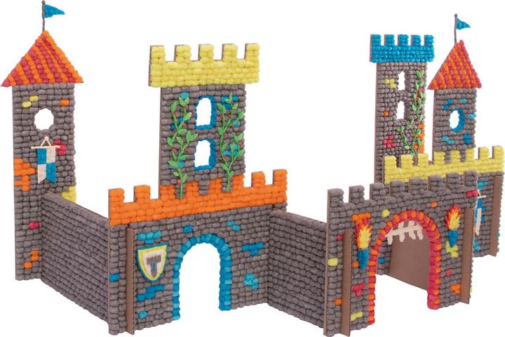 Immagine prodotto Magni PlayMais® MOSAICO GRANDE CASTELLO MONDIALE - Set di artigianato per bambini dai 3 anni in su Gioco