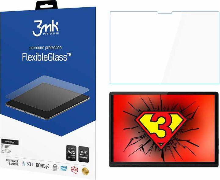 3MK hybrid glass Flexible 2.5D Tablet for Lenovo Yoga Tab 13 (1 Stück, Lenovo Yoga Tab 13)