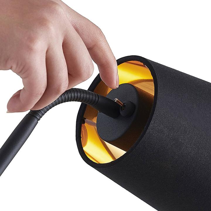 Image du produit Lindby Efalia Lampadaire avec lampe de lecture (E27, E14)