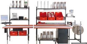 Produktbild Hüdig Packtisch höheneinstellbar 690-960 mm (200 cm, 96 cm)
