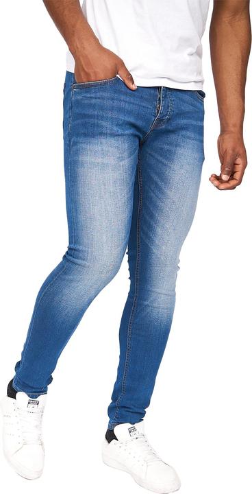 Actual product image Crosshatch Mens Barbeck Slim Jeans (34)