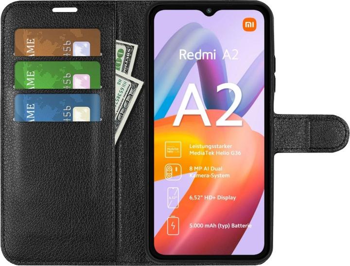 Produktbild Screenguard Xiaomi Redmi A2 Leather Guard Lederhülle (Xiaomi Redmi A2)