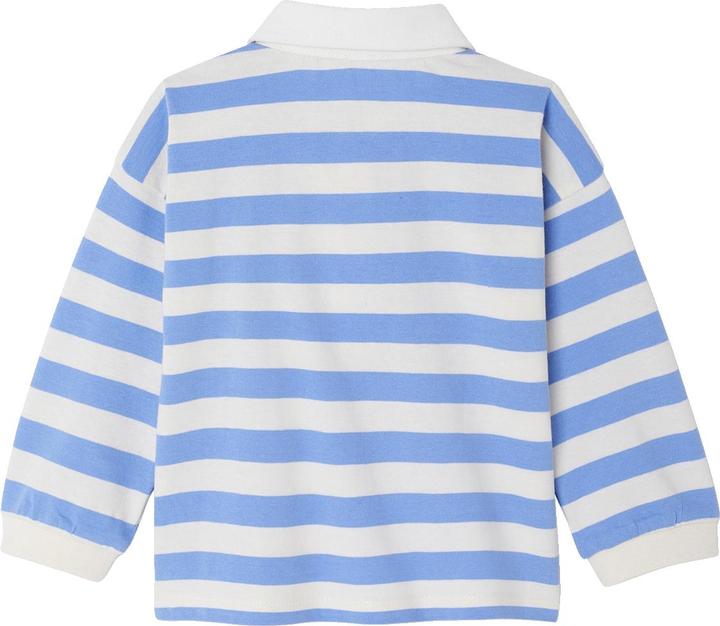 Produktbild Vertbaudet Bio-Kollektion: Baby Poloshirt mit breiten Streifen (80)