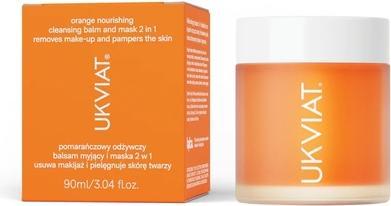 Produktbild Alphanova UKVIAT Pomarańczowy odżywczy balsam myjący i maska do twarzy 90ml (90 ml)