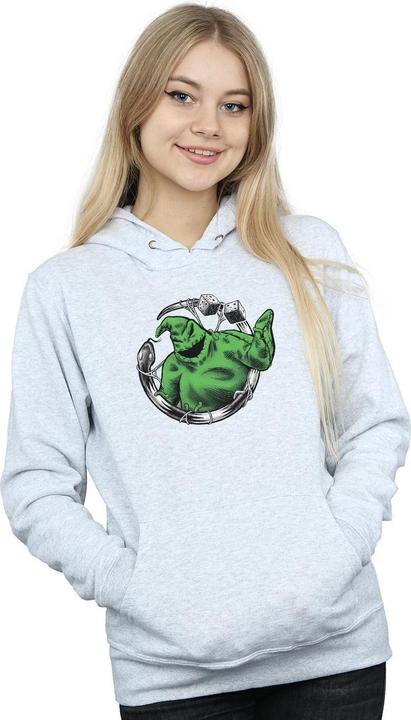 Immagine prodotto Disney Nightmare Before Christmas Roll The Dice Felpa con Cappuccio Donna (L)