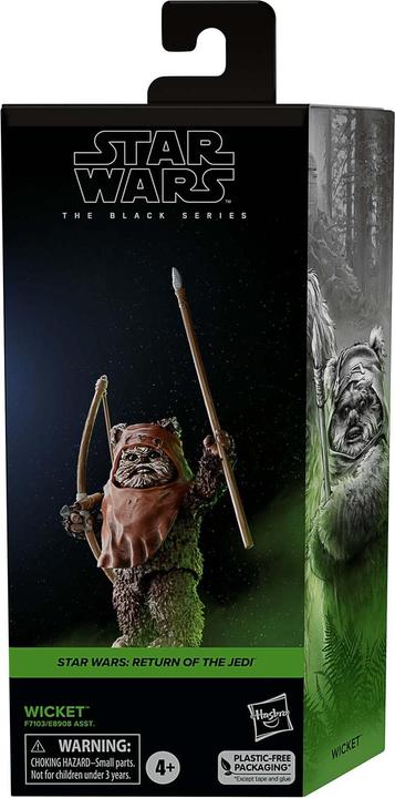 Actual product image Hasbro Star Wars Episode VI Black Series figurine Wicket 15 cm