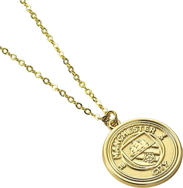 Image du produit Manchester City FC - Collier et pendentif (Matériau 100% synthétique)