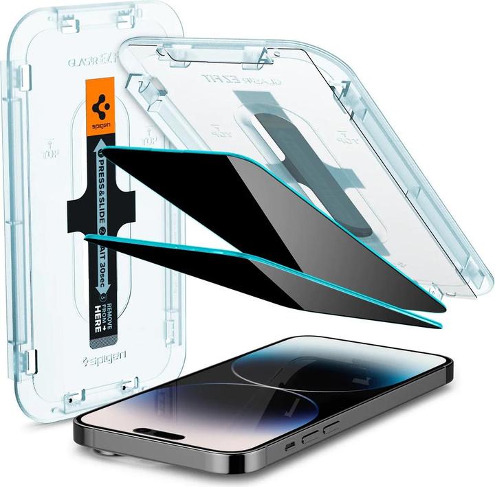 Produktbild Spigen EZ FIT GLAS.tR (1 Stück, Apple iPhone 14 Pro)