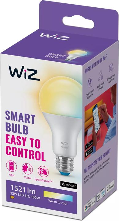 Produktbild WiZ White (E27, 13 W, 1521 lm, 1 x, E)