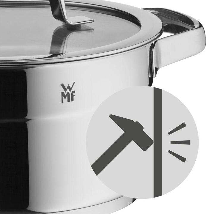 Produktbild WMF Compact Cuisine Topf-Set, 5-teilig (24 cm, Pfannenset + Topfset, Edelstahl)