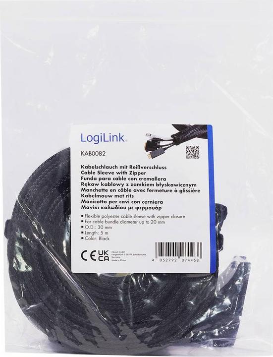 Produktbild LogiLink Prüfen (Kabelschlauch, 500 cm)
