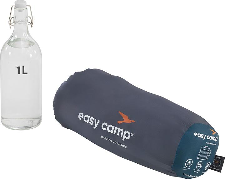Actual product image Easy Camp Schlafdecke Falcon Blanket Blue (dunkelblau, Modell 2025) (200 cm)