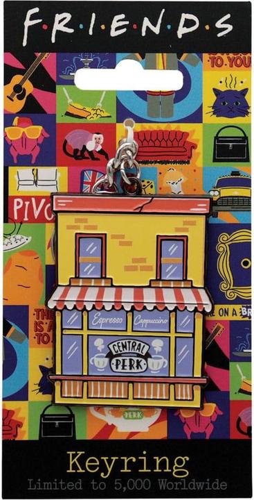 Produktbild Fanattik Friends Schlüsselanhänger Central Perk Limited Edition