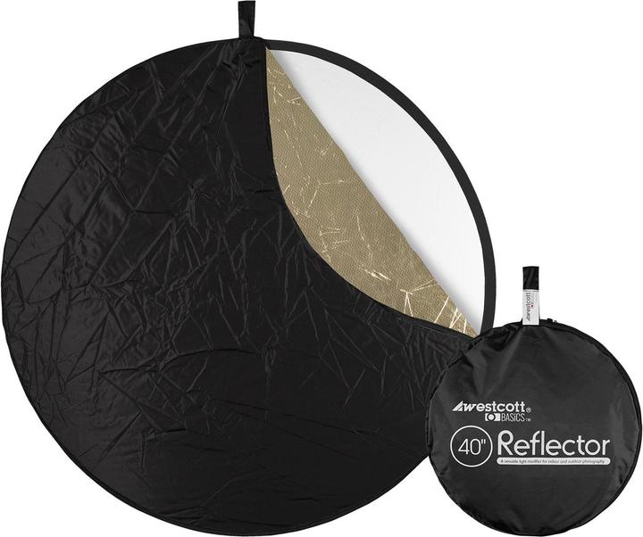 Actual product image Westcott 5-in-1 folding reflector (Folding reflector, 100 cm)