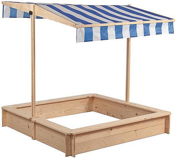 Produktbild Beluga Sandkasten natur mit Dach
