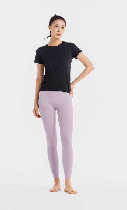 Actual product image Kimjaly T-Shirt Crop Top seamless - 500 black (XL)