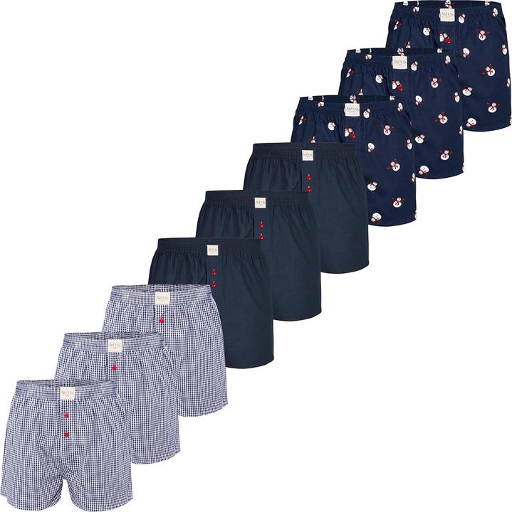 Produktbild Phil & Co. Berlin Boxer Chrstimas Boxer 9er Pack (XL, 9er Pack)