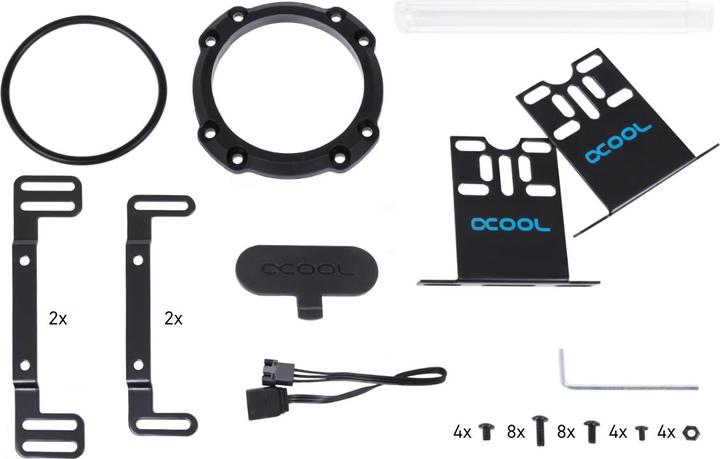 Produktbild Alphacool Core 200 Aurora ARGB Ausgleichbehälter, Acryl
