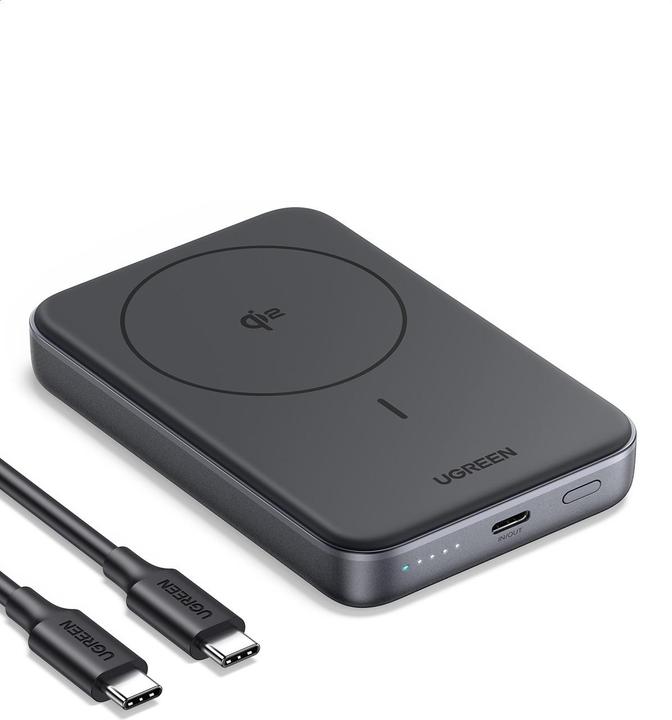 Actual product image Ugreen Magnetic Wireless Power Bank (10000 mAh, 30 W, 37 Wh)