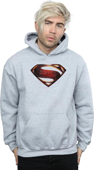 Immagine prodotto Justice League Movie Superman Emblem Felpa con Cappuccio Uomo (3XL)