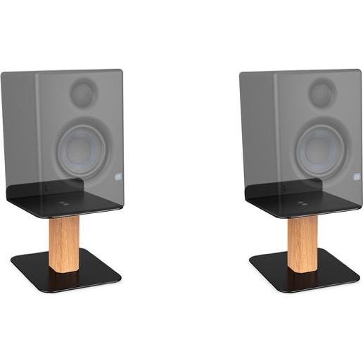 MD SPC3NRRG, Stand Tripode In Alluminio Per Diffusori Acustici, UNA GAMBA TELESCOPICA, Finitura