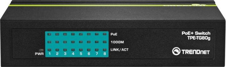 Produktbild Trendnet TPE-TG80g PoE Switch GREENnet (8 Ports)