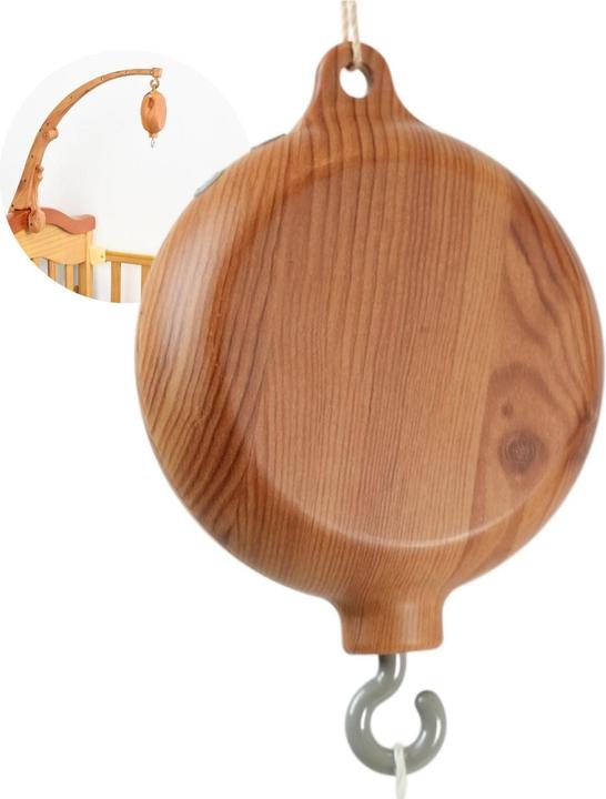 Hermex Baby-Soundbox Tragbare Baby-Musikbox Einschlafhilfe mit Musik Spieluhr
