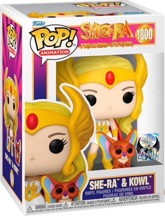 Produktbild Funko Masters of the Universe POP! & Buddy Vinyl Figur She-Ra w/Kowl 9 cm