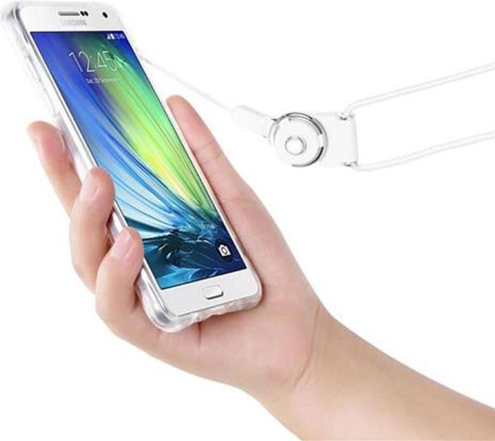 Produktbild Cadorabo TPU Cover Ultra Slim Small Waist Sling (Samsung Galaxy A7)