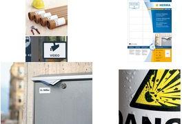 Actual product image HERMA Weatherproof labels A4