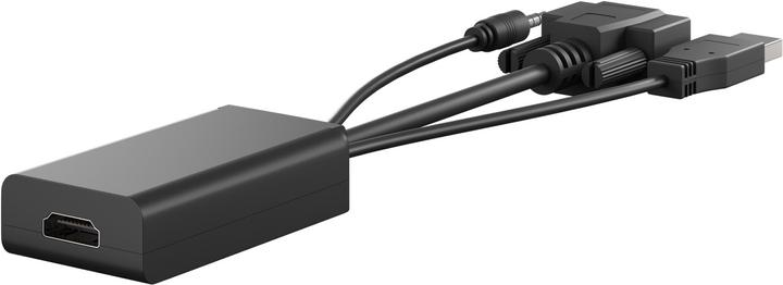 Actual product image Goobay VGA/HDMI adapter cable (USB-A, 16 cm)