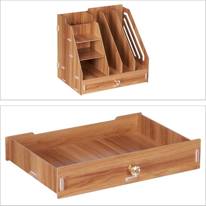 Produktbild Relaxdays Schreibtisch-Organizer (A4)