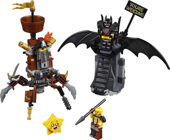 Actual product image LEGO Ready for action Batman and Iron Beard (70836)