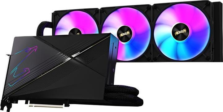 Actual product image Gigabyte GeForce RTX 4080 XTREME WATERBLOCK WATERFORCE (16 GB)