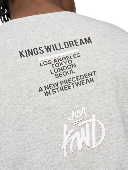Actual product image Kings Will Dream Mens Tagged Back Print T-Shirt (XL)
