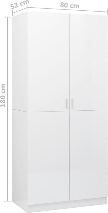 Immagine prodotto VidaXL Erminio (80 x 52 x 180 cm)