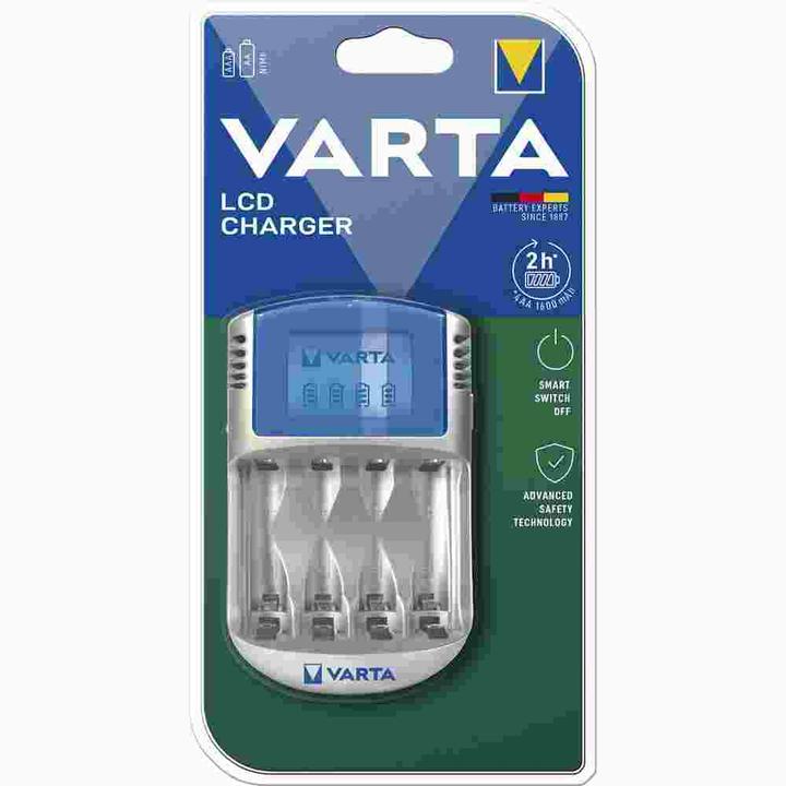 Actual product image Varta LCD Charger (1 pcs., AAA, AA, 2600 mAh, Chargers without battery)